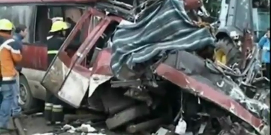 Elf Tote bei schwerem Busunfall in Chile