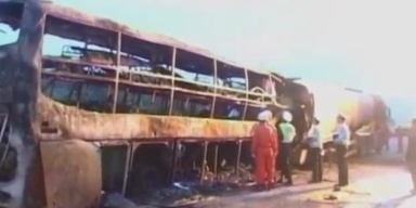 China: 36 Tote bei Kollision mit Tanker