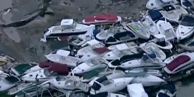 Megasturm "Sandy": Spuren der Verwüstung