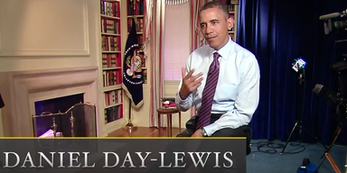 Obama als Daniel Day-Lewis als Obama