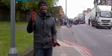 Video zeigt Londoner 'Macheten'-Attentäter