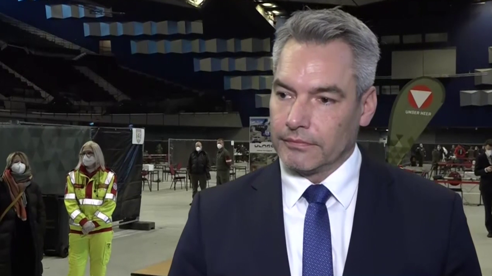 Karl Nehammer im Interview oe24.tv