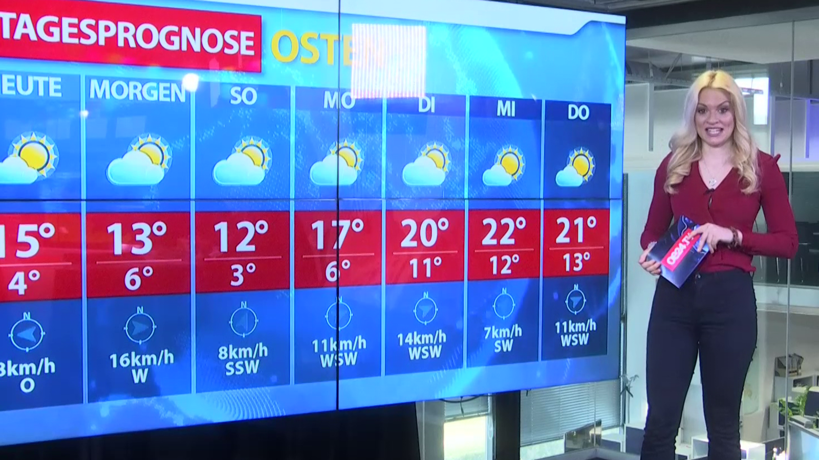 Wetterprognose für die kommenden 7 Tage oe24.tv