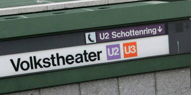 Wasserrohrbruch in U-Bahn-Station Volkstheater