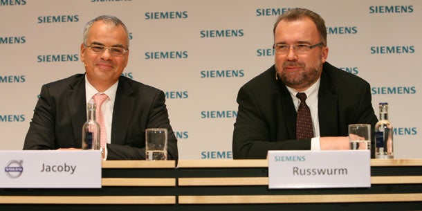 Volvo und Siemens entwickeln Elektroautos
