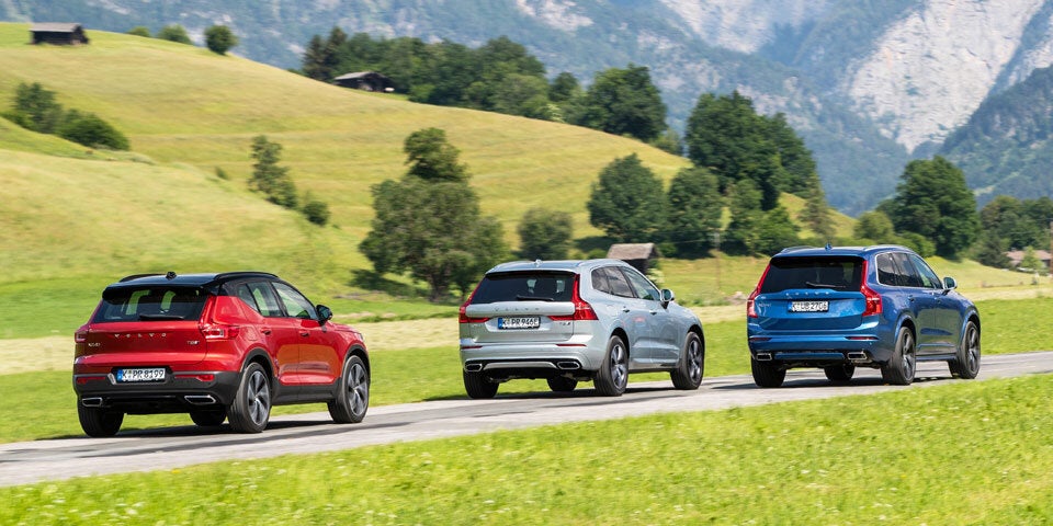 Neue Einstiegsmotoren für XC40 und XC60