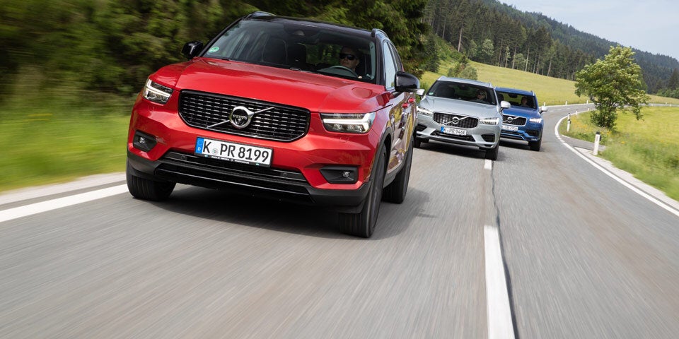 Neue Einstiegsmotoren für XC40 und XC60