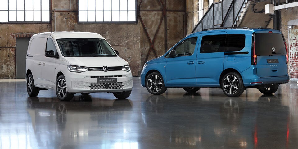 Neuer Caddy jetzt auch als Benziner, Maxi und Camper