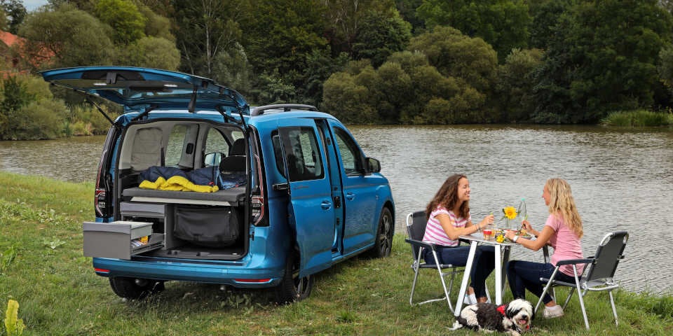 Das ist der neue VW Caddy als Camper