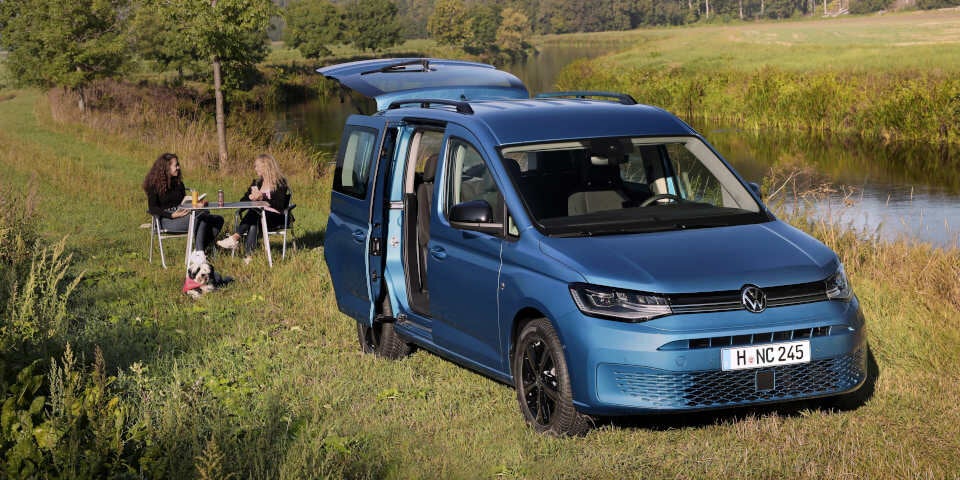Das ist der neue VW Caddy als Camper