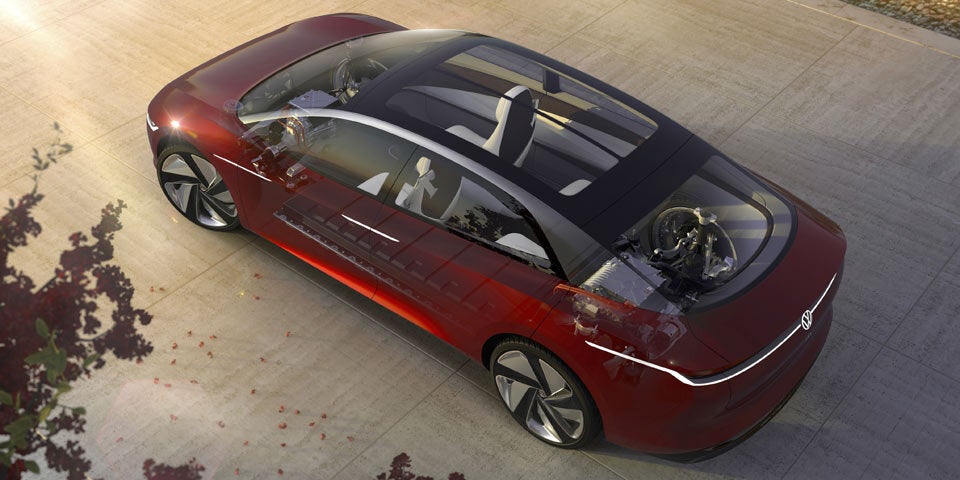 VW ID. Vizzion ohne Lenkrad aber mit Gefühlen