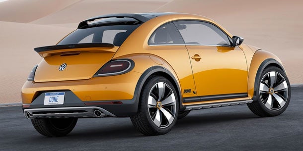 VW Beetle Dune im Crossover-Look