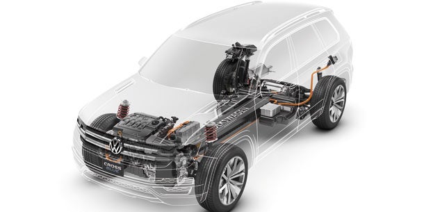 VW zeigt großes Plug-in-Hybrid-SUV