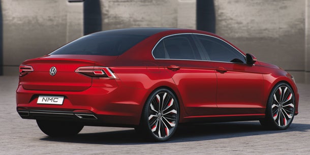 VW zeigt das New Midsize Coupé