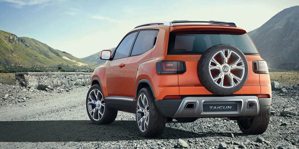 VW zeigt verbesserte Version des Taigun
