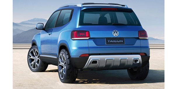VW stellt die Mini-SUV-Studie