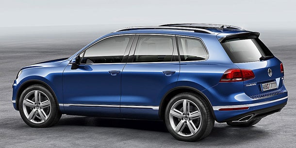 VW verpasst dem Touareg ein Facelift