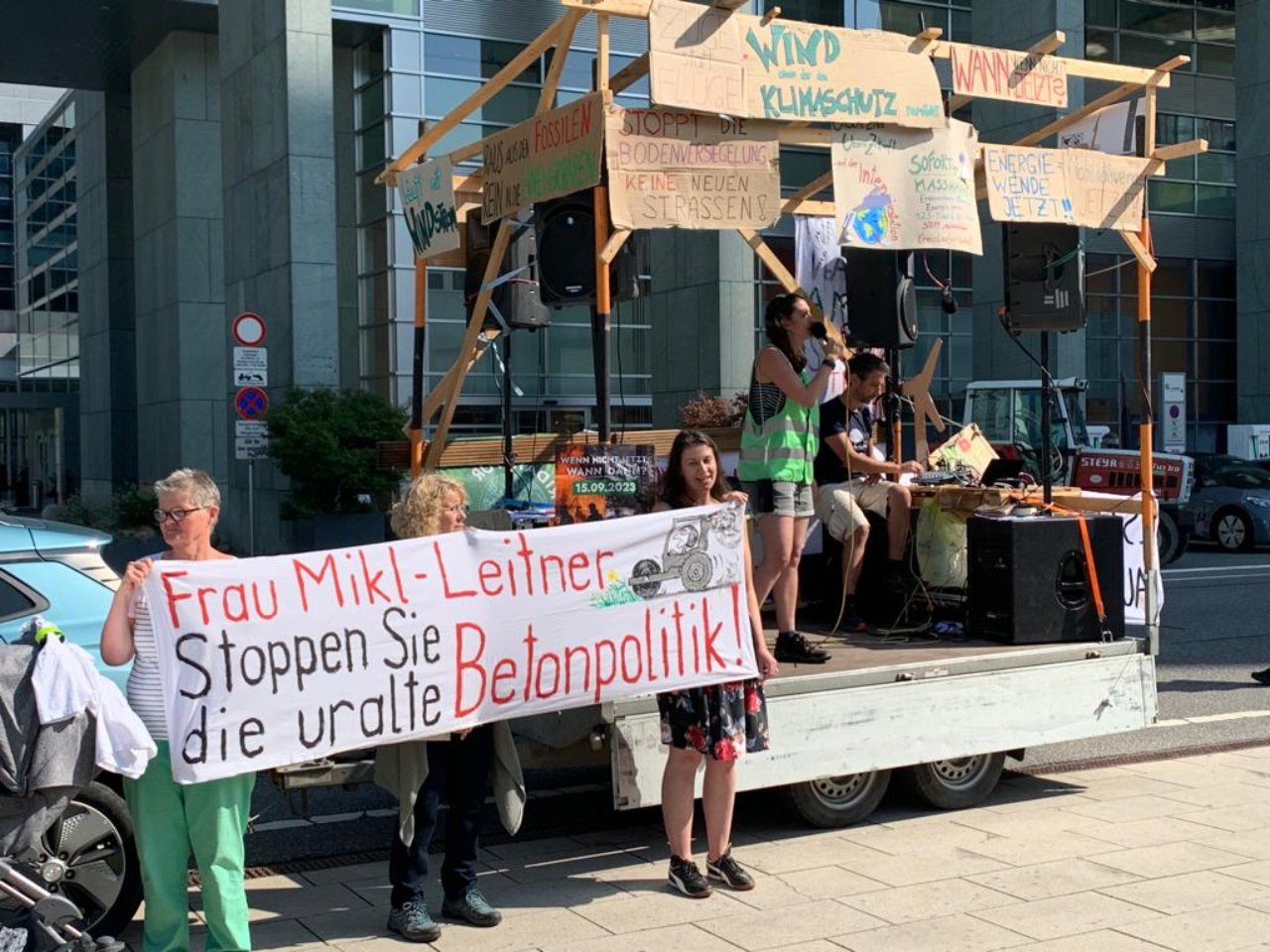 Klima-Protest in St. Pölten