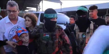 Hamas veröffentlicht Video von Geisel-Freilassung