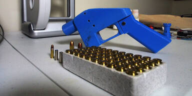 Start für Pistole aus dem 3D-Drucker