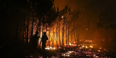 Gewaltige Waldbrände in Südeuropa