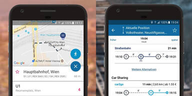 wegfinder-App jetzt mit ÖBB-Ticketkauf