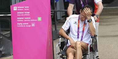 Weidlinger beendete Marathon im Rollstuhl