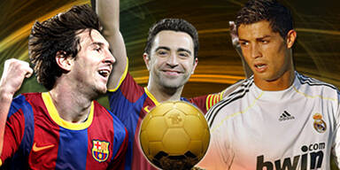 Die Finalisten für die Weltfußballer-Wahl
