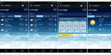 Neue "wetter.at"-Mobile-Site ist online