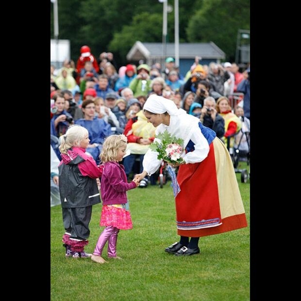 So schön strahlt Prinzessin Victoria