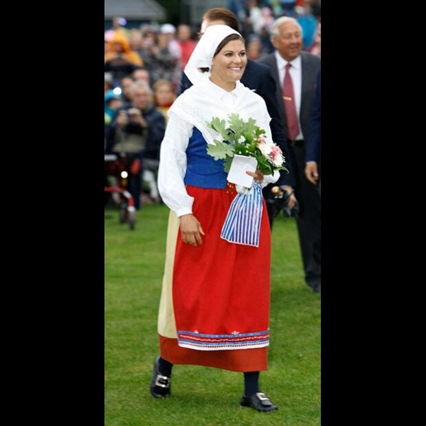 So schön strahlt Prinzessin Victoria