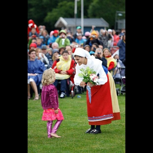 So schön strahlt Prinzessin Victoria