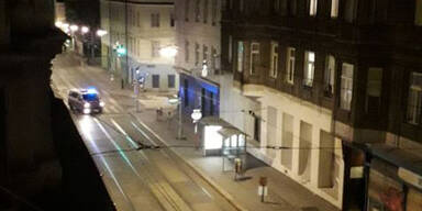 Schüsse mitten in Wien: Polizei-Einsatz