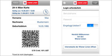 Wiener Linien: Öffi-Tickets mit Handy kaufen