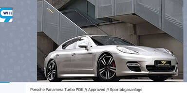 Porsche von Ex-Top-Kicker auf willhaben