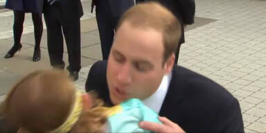 Prinz William bei Vierjähriger abgeblitzt