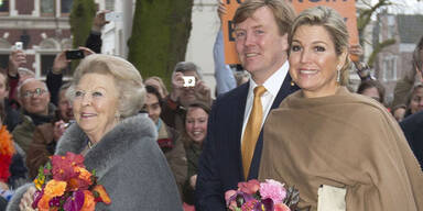 Prinz Willem-Alexander, Máxima, Königin Beatrix