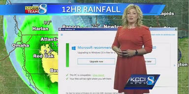 Windows 10 crasht Live-Wetterbericht