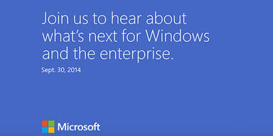 Windows 9 kommt am 30. September