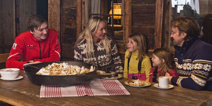 Genuss auf der Hütte: Mit Abstand das Beste.