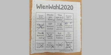 Wien-wahl bingo