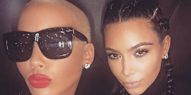 Kim Kardashian und Amber Rose: Gemeinsamer Selfie