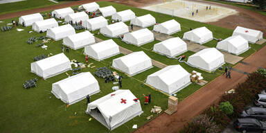 Asyl-Zelte: Kapazität gerade ausreichend