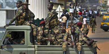 Präsident Bozize in den Kongo geflohen