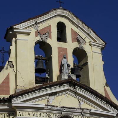 Zahlreiche historische Gebäude zerstört