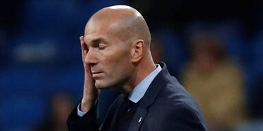 Real-Drama: Zidane zittert um Job