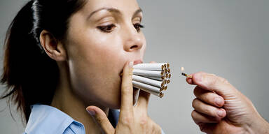 Zigaretten Nikotin rauchen