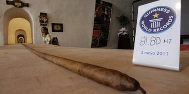 Kubaner dreht 81-Meter-Zigarre