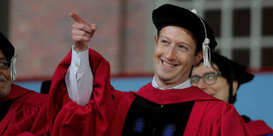 Mark Zuckerberg ist jetzt Ehrendoktor