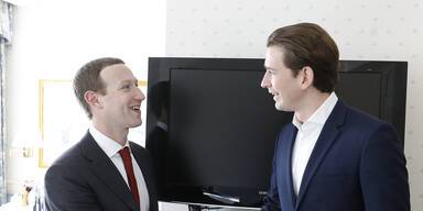 Kurz trifft Zuckerberg in Hotelsuite